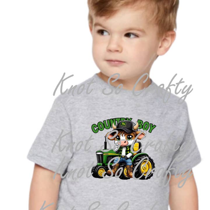 Knot so crafty - Wholesale Sublimation transfer - baby cow - 01