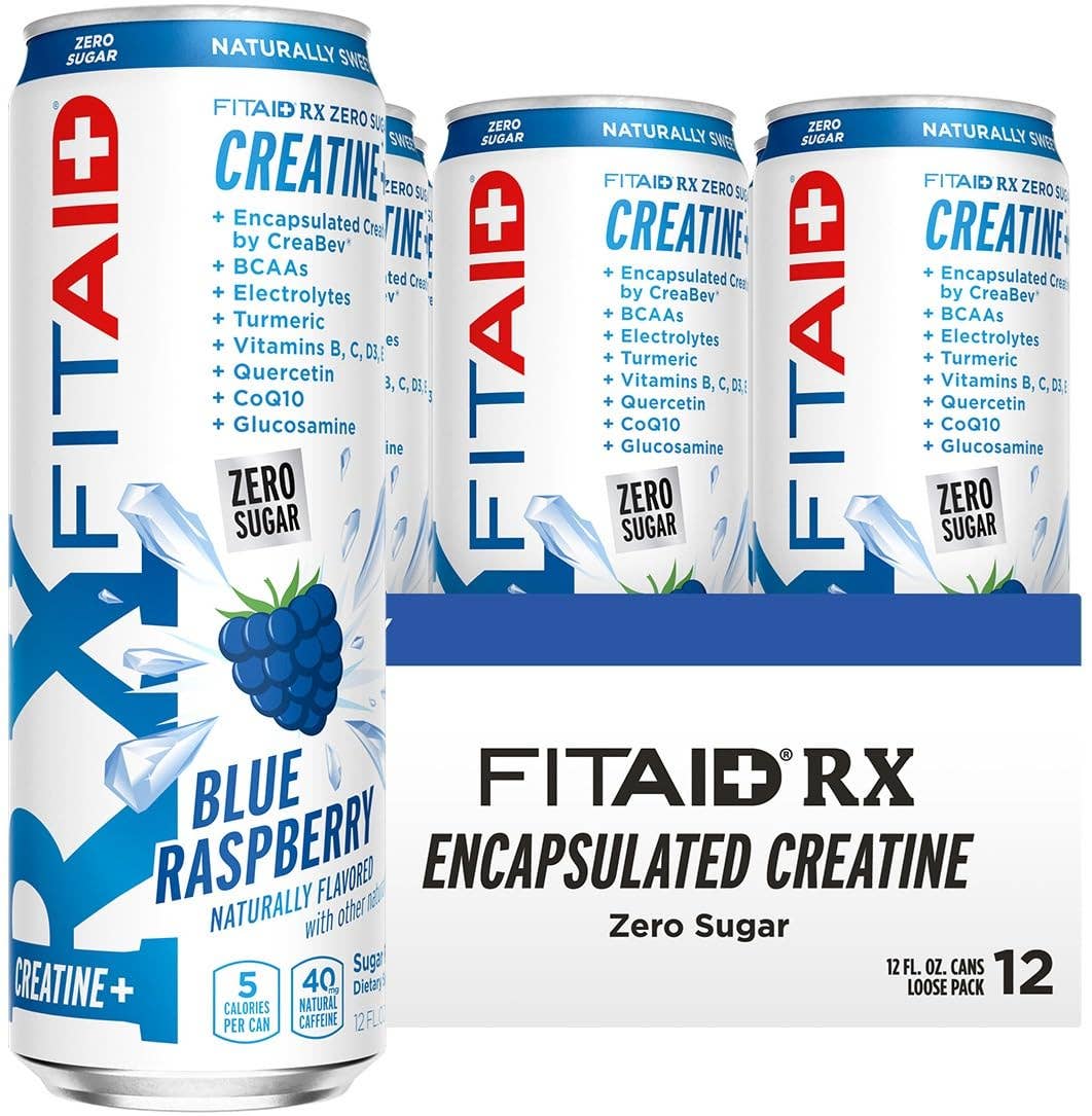 L&F Universal Goods - Wholesale Sports/Energy Drink - FITAID RX CREATINE DRINK 12/12Z BLUE RASPBERRY0