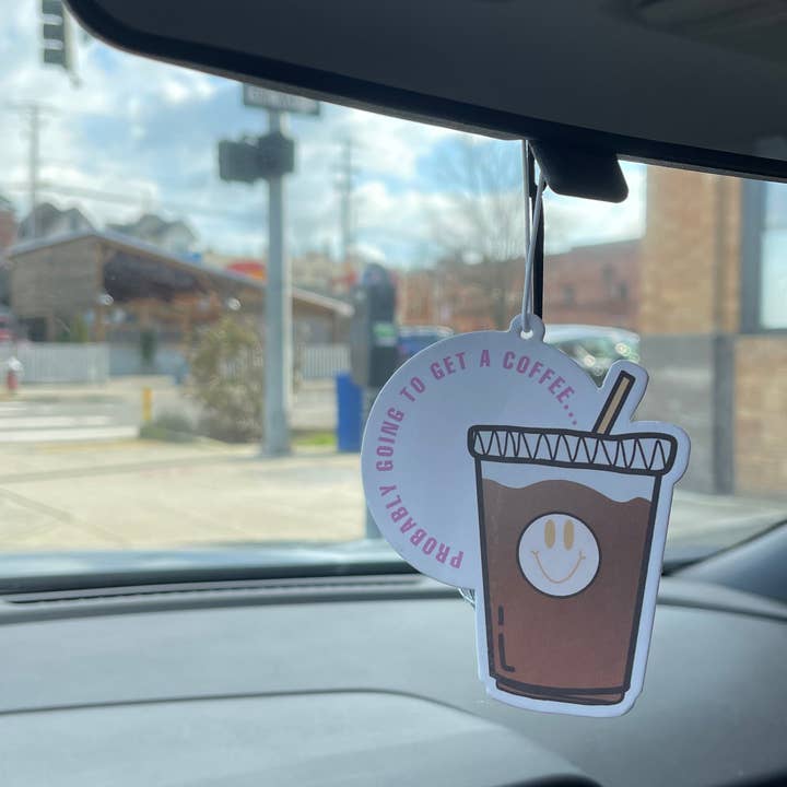 Just Be Kind Co. - Venta al por mayor Ambientador de coche - Unisex - Ambientador para coche Coffee Lover, aroma a café6