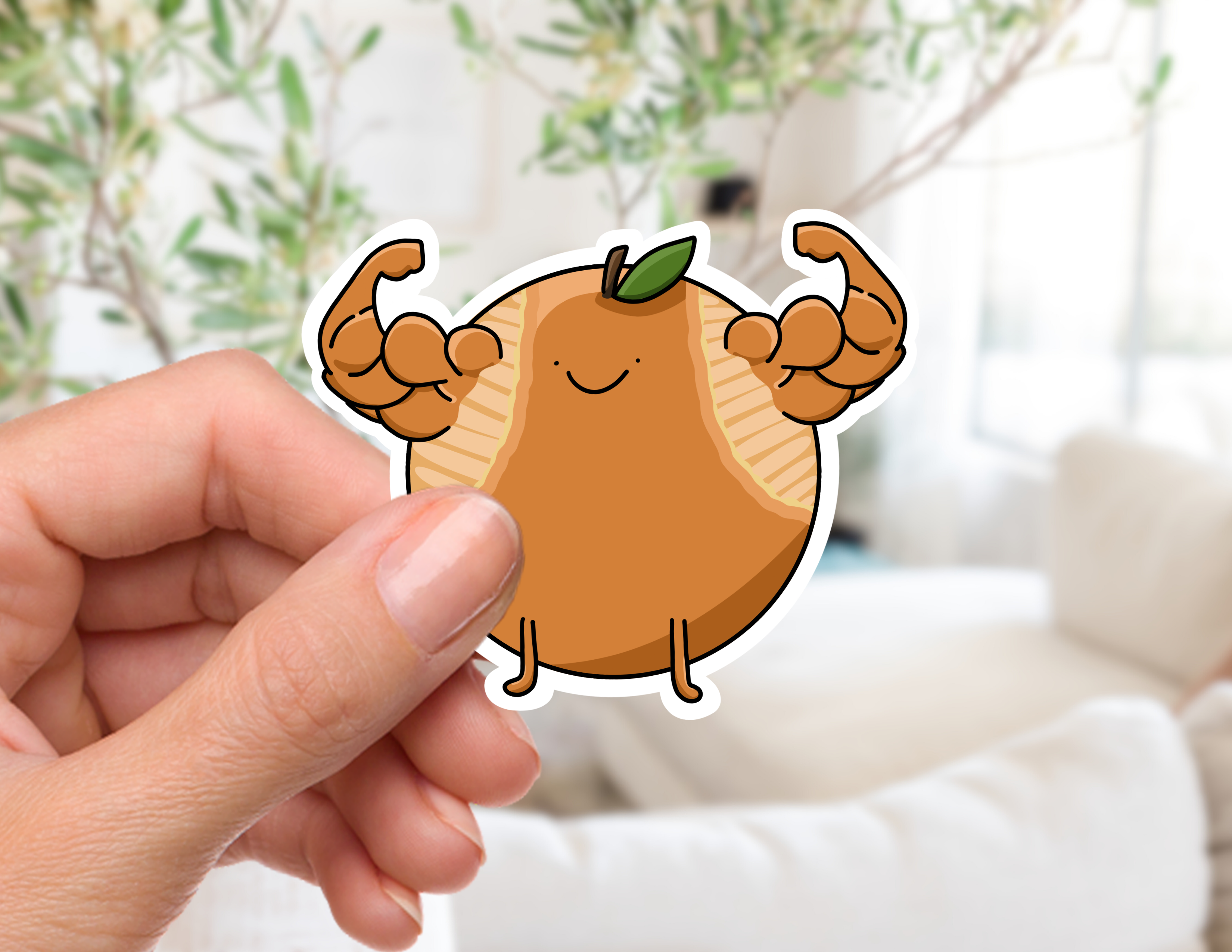 Couch McDoodles - Wholesale Sticker - Health Nuts...but Fruits and Veggies Sticker1