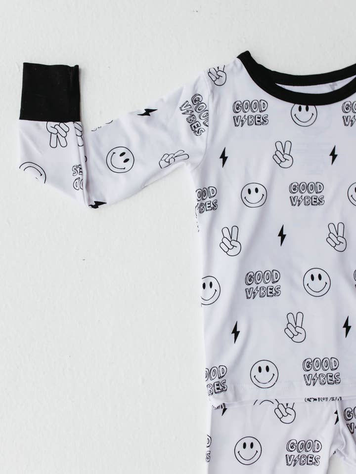 The Vibes Top + Bottom Set for wholesale by The Little Cozy Shop