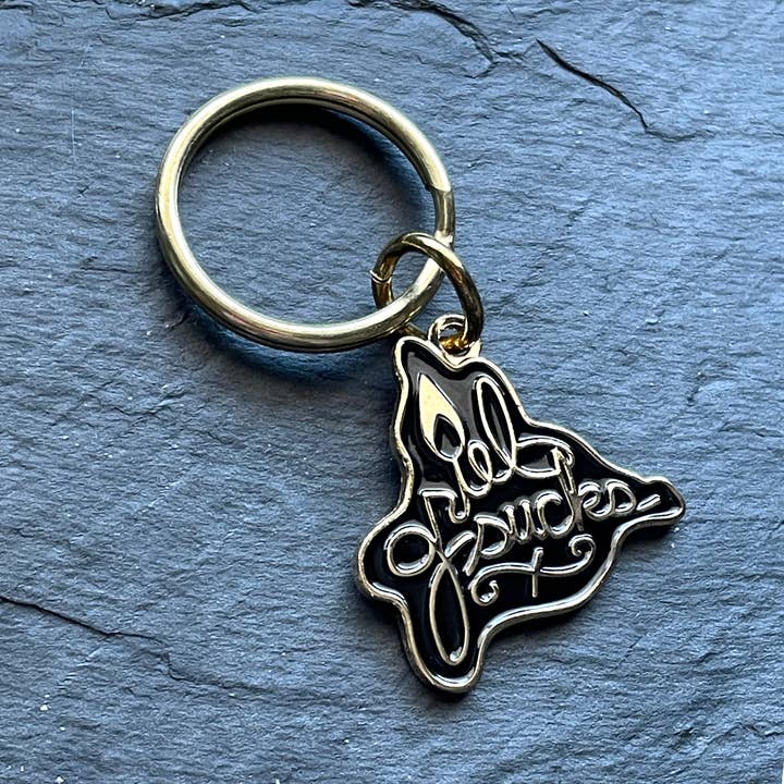 "Grief Sucks" enamel keychain for wholesale by The AFTER Company