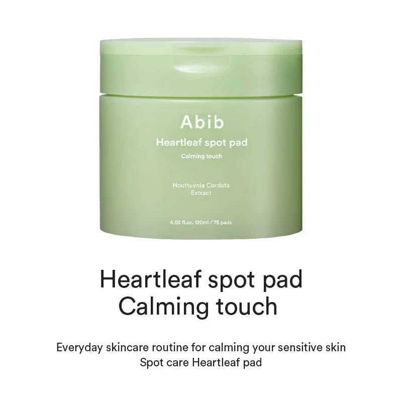 Exod International - Wholesale Skincare Face Mask - Abib Heartleaf Spot Pad Calming Touch 150ml / 80pads1