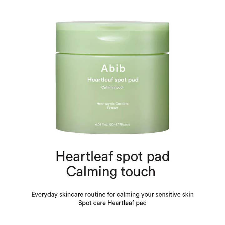 Exod International - Wholesale Skincare Face Mask - Abib Heartleaf Spot Pad Calming Touch 150ml / 80pads1