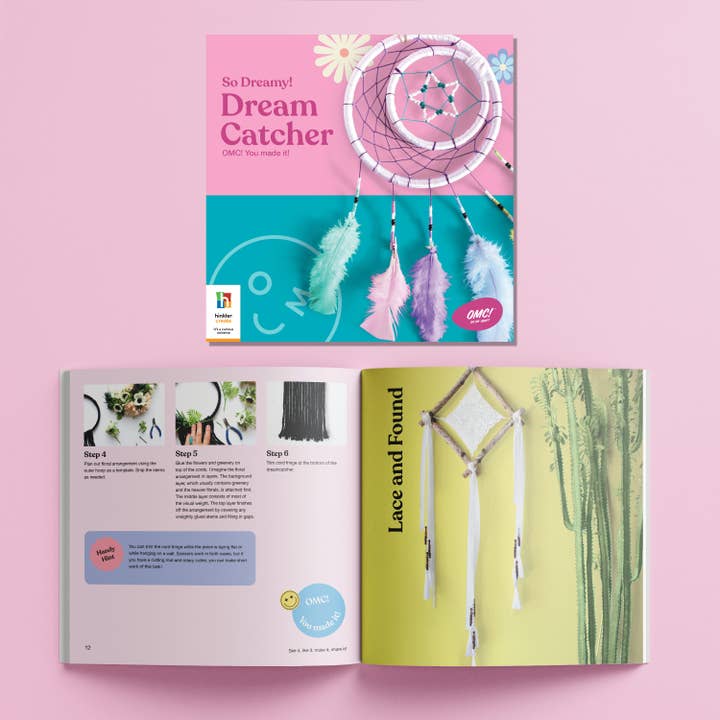 Hinkler - Wholesale DIY Craft Kit - OMC! Dreamcatcher Kit