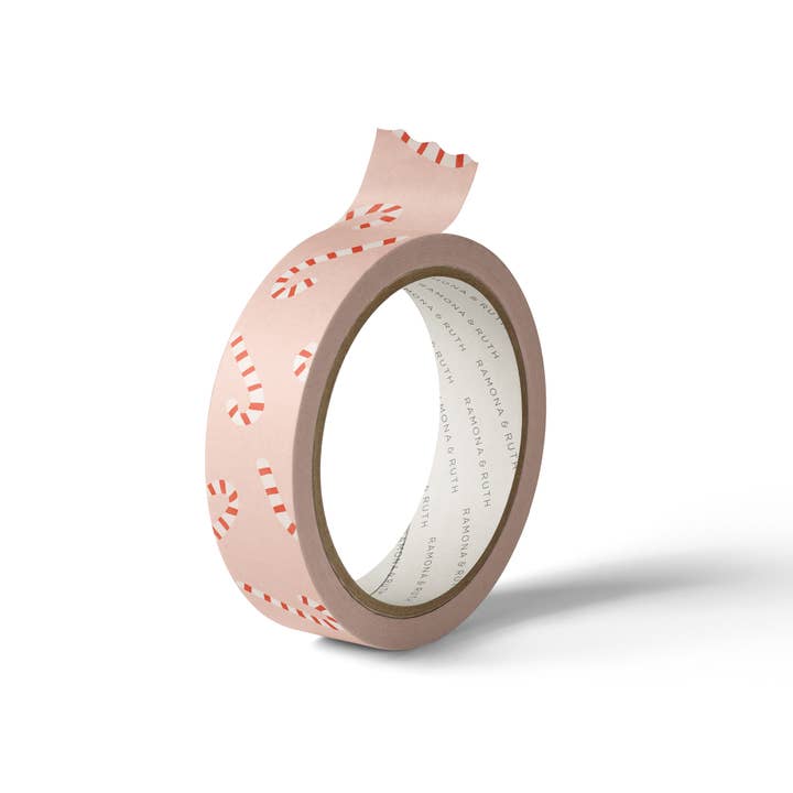 Cinta adhesiva Candy Canes para venta al por mayor de Ramona & Ruth