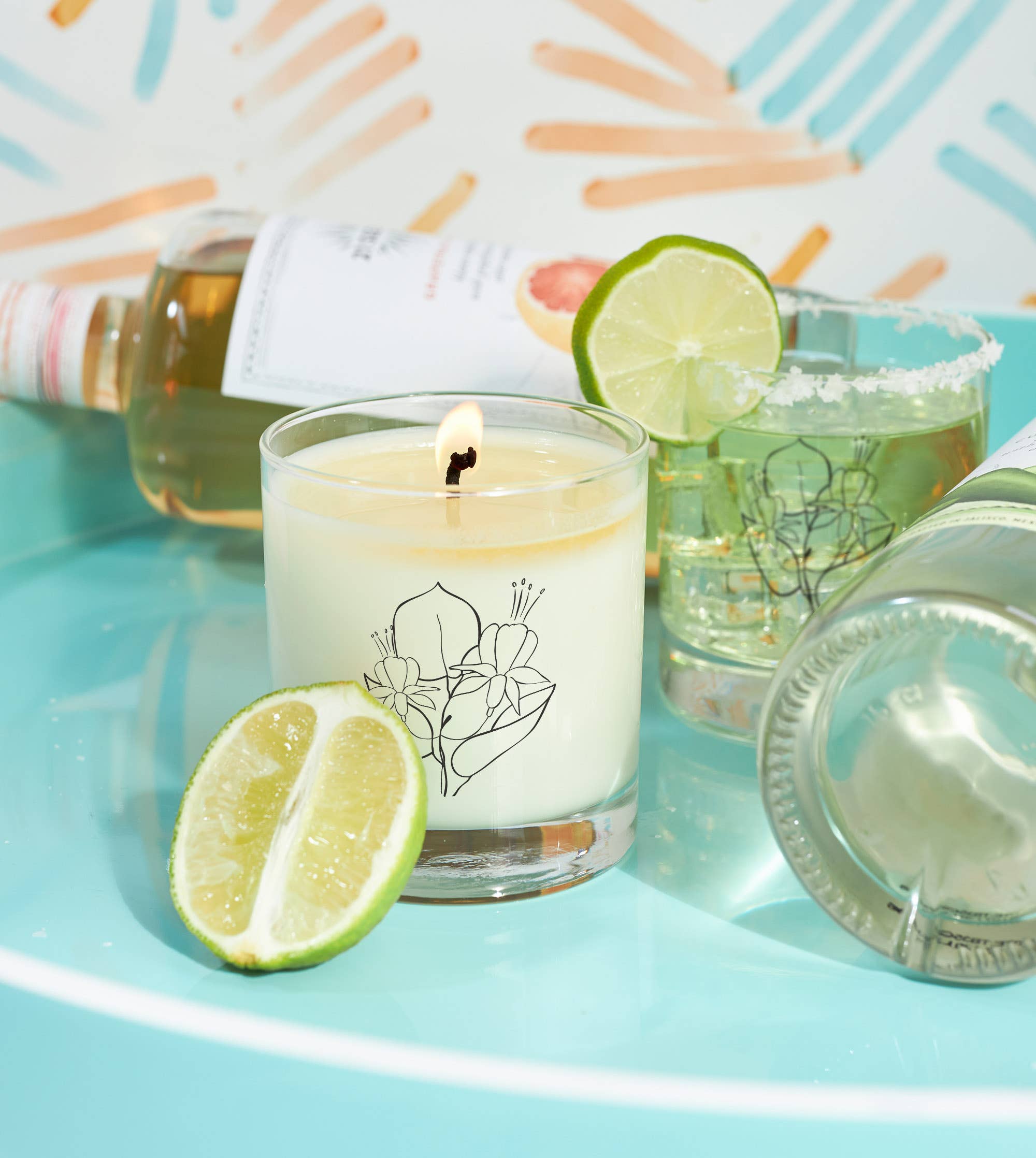 Scripted Fragrance - Wholesale Jar/Filled Candle - June Birth Flower Soy Candle4