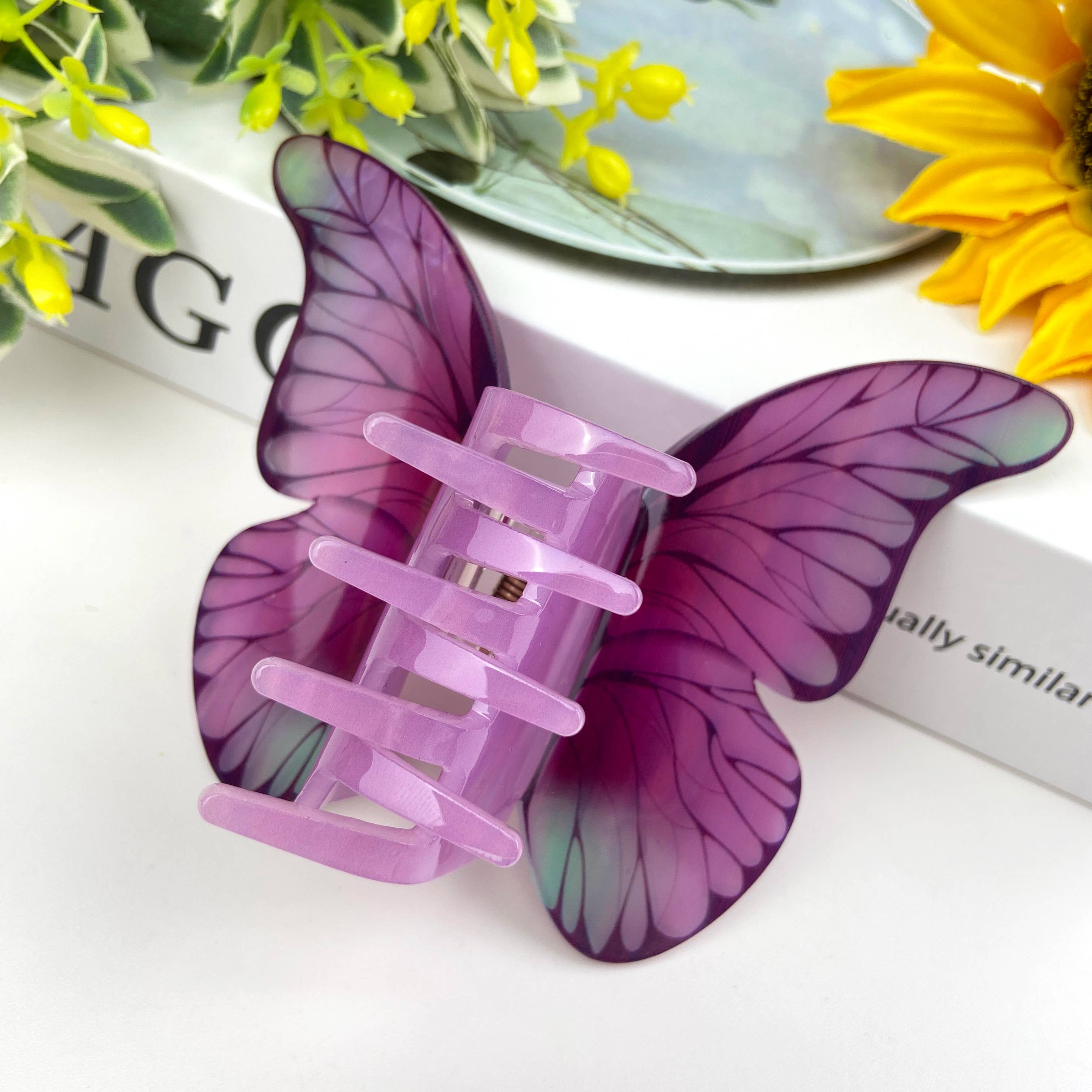 TheDivaSoap - Wholesale Hair Clip - Women's - colorful butterfly hair clips elegant beautiful hair clip10