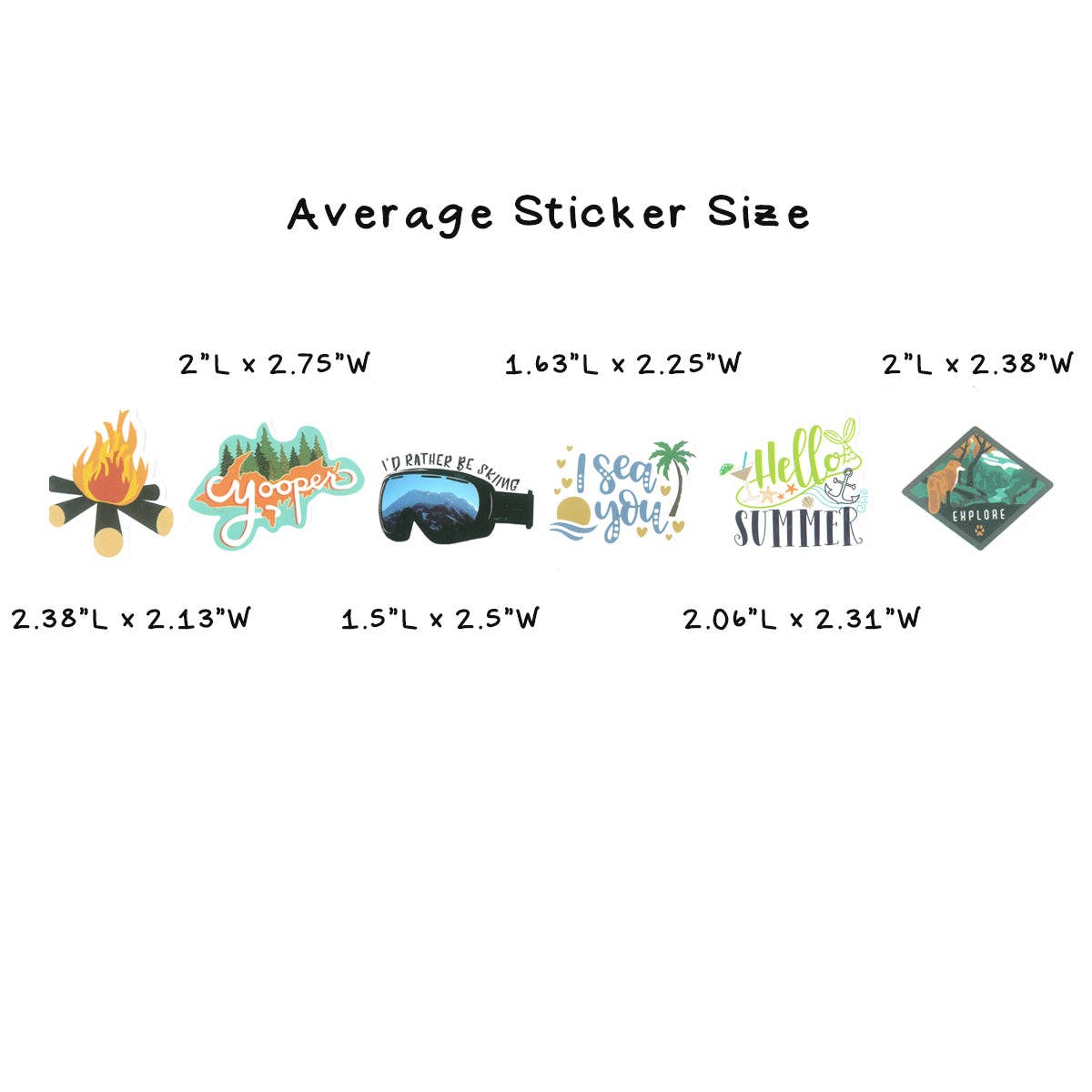 Wrapables.com - Wholesale Sticker - Wrapables Waterproof Vinyl Stickers for Water Bottles25