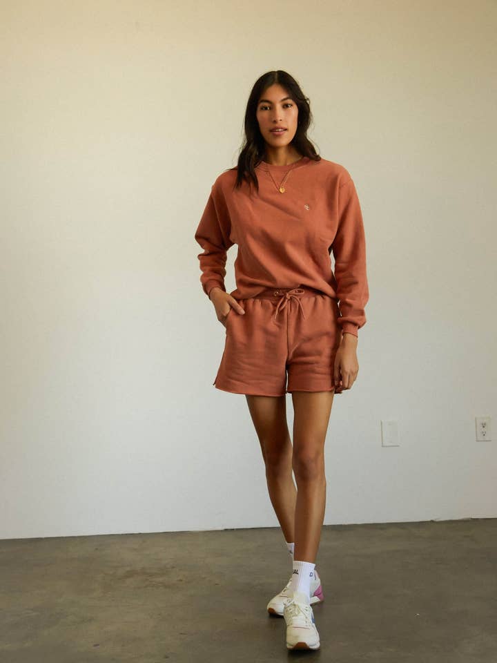 Tierra Sweat Shorts for wholesale by Jen Zeano Designs