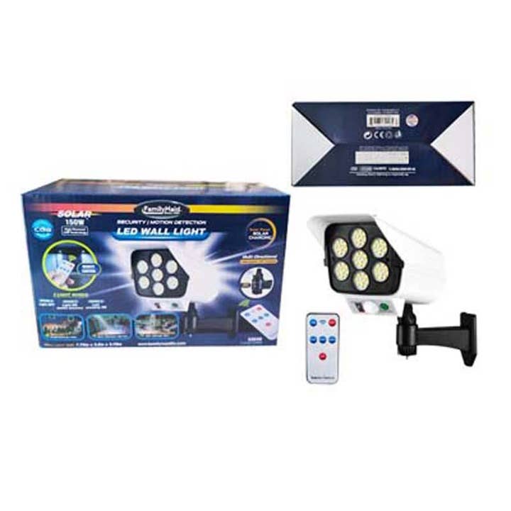 Solvägglampa 7,75" längd x 3,5" bredd x 3,75" höjd för wholesale av Deluxe Import Trading