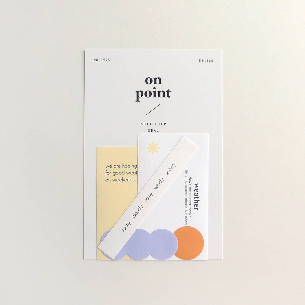 Suatelier On Point Sticker Set - 08