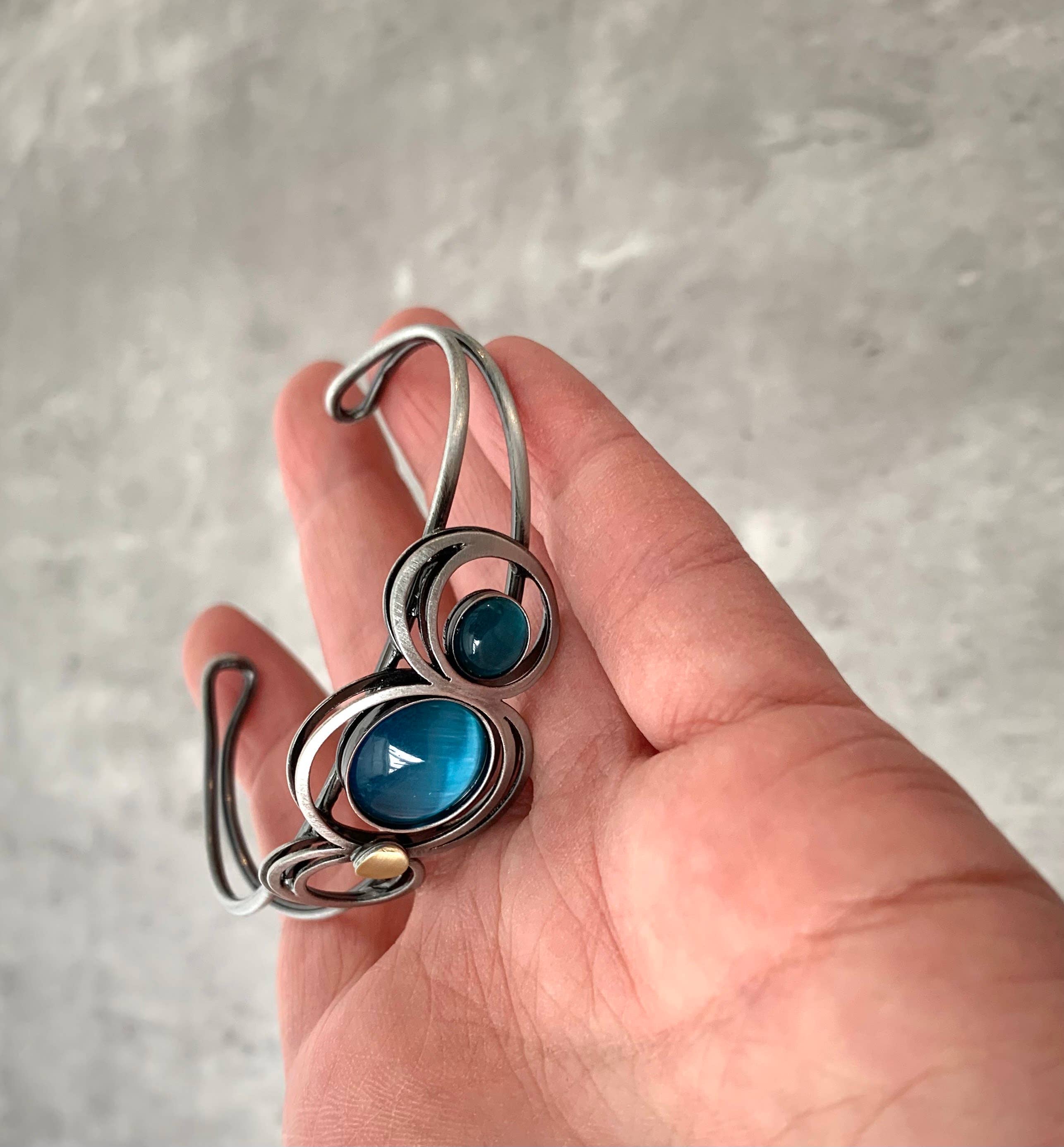 Christophe Poly / Crono Design - Vente Bracelet manchette - BRACELETS (B) - Manchette en fil en tailles 1 et 2, toutes deux ajustables34