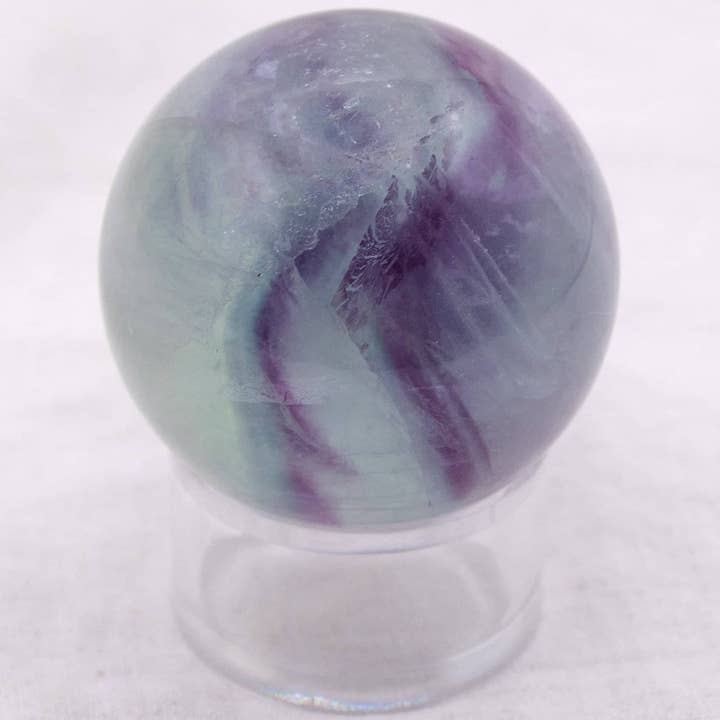 Tiny Rituals - Wholesale Spiritual Stone/Crystal - Rare Rainbow Fluorite Spheres - AAA Premium Quality37