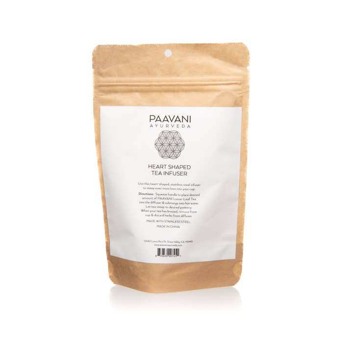 PAAVANI Ayurveda - Wholesale Tea Strainer/Infuser - Heart Tea Infuser | Stainless Steel Strainer for Loose-Leaf 2