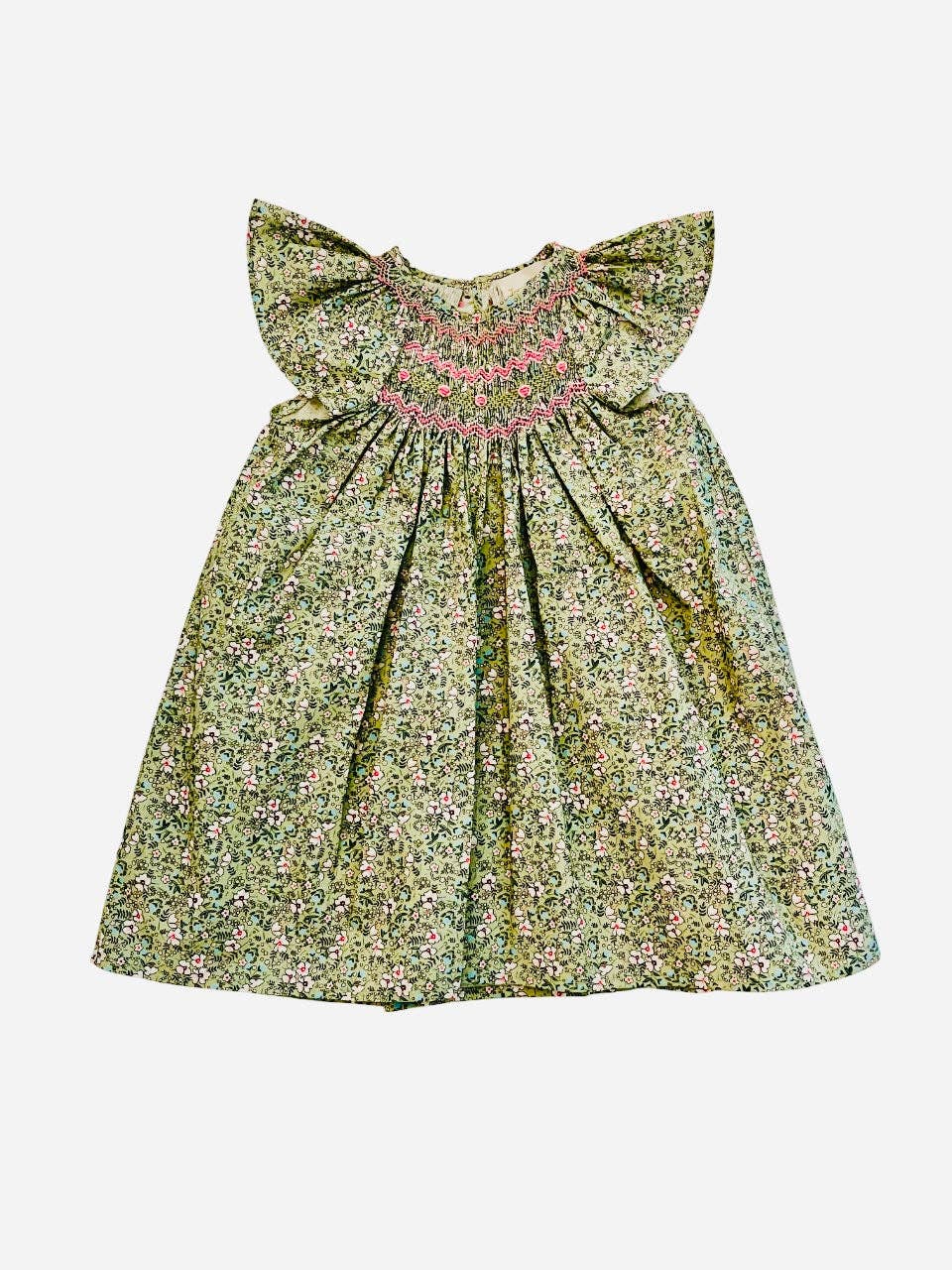 Tecomoabesos - Wholesale Dress - Kids - Cecile smock dress0
