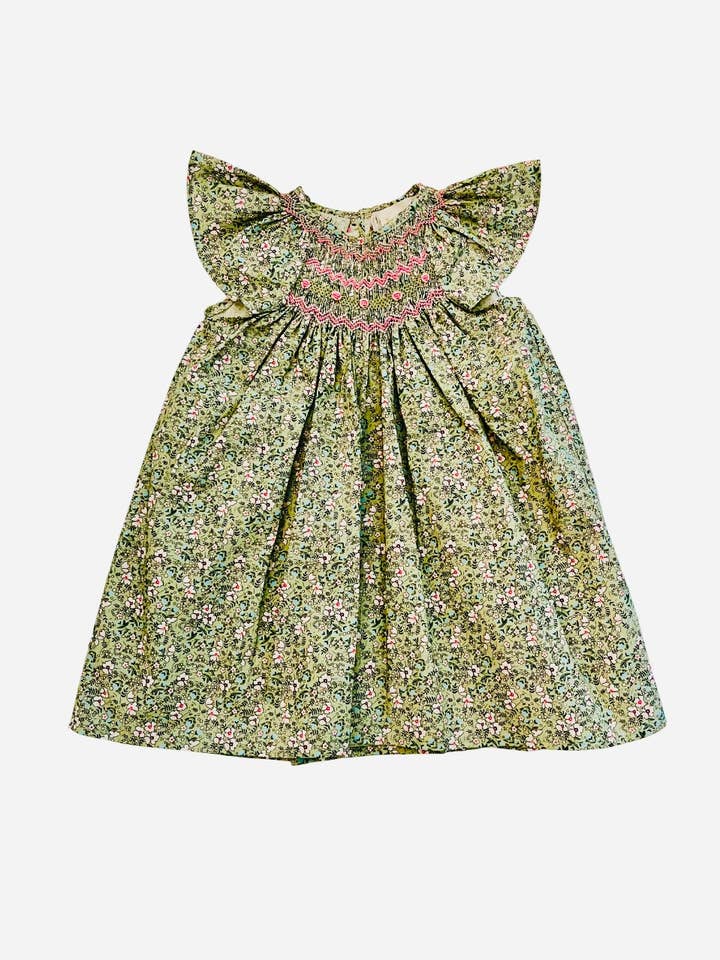 Tecomoabesos - Wholesale Dress - Kids - Cecile smock dress0