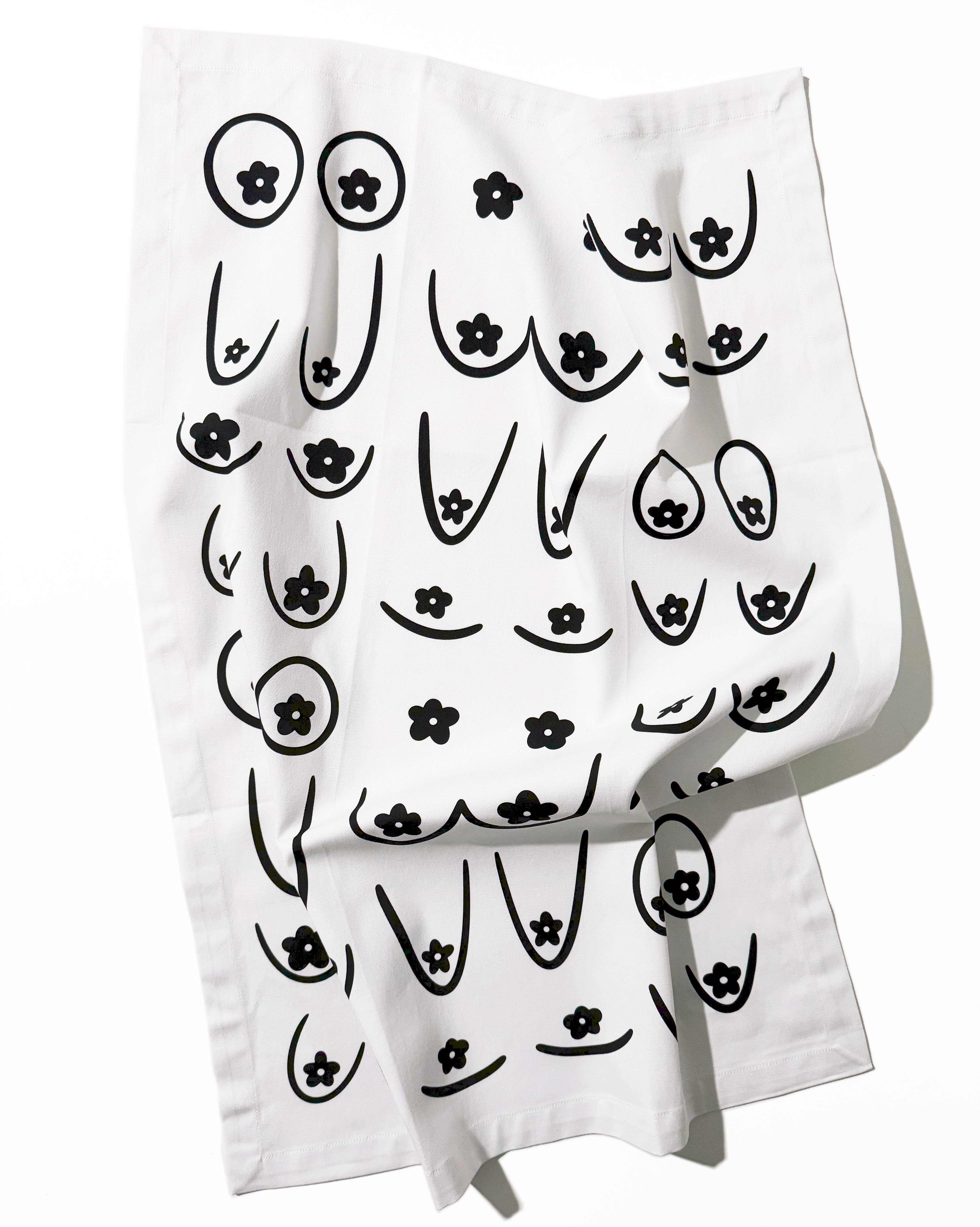 KANDS.CO – wholesale Tea towel – Daisy Boob Kitchen Tea Towel