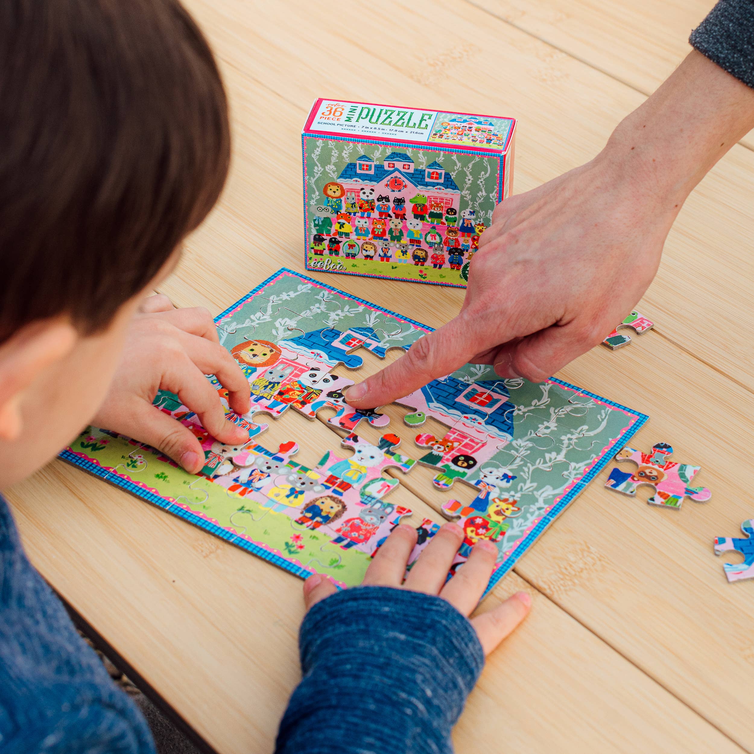 eeBoo - Wholesale Puzzle - Kids - Yumi's 36 Piece Mini Puzzle Assortment4