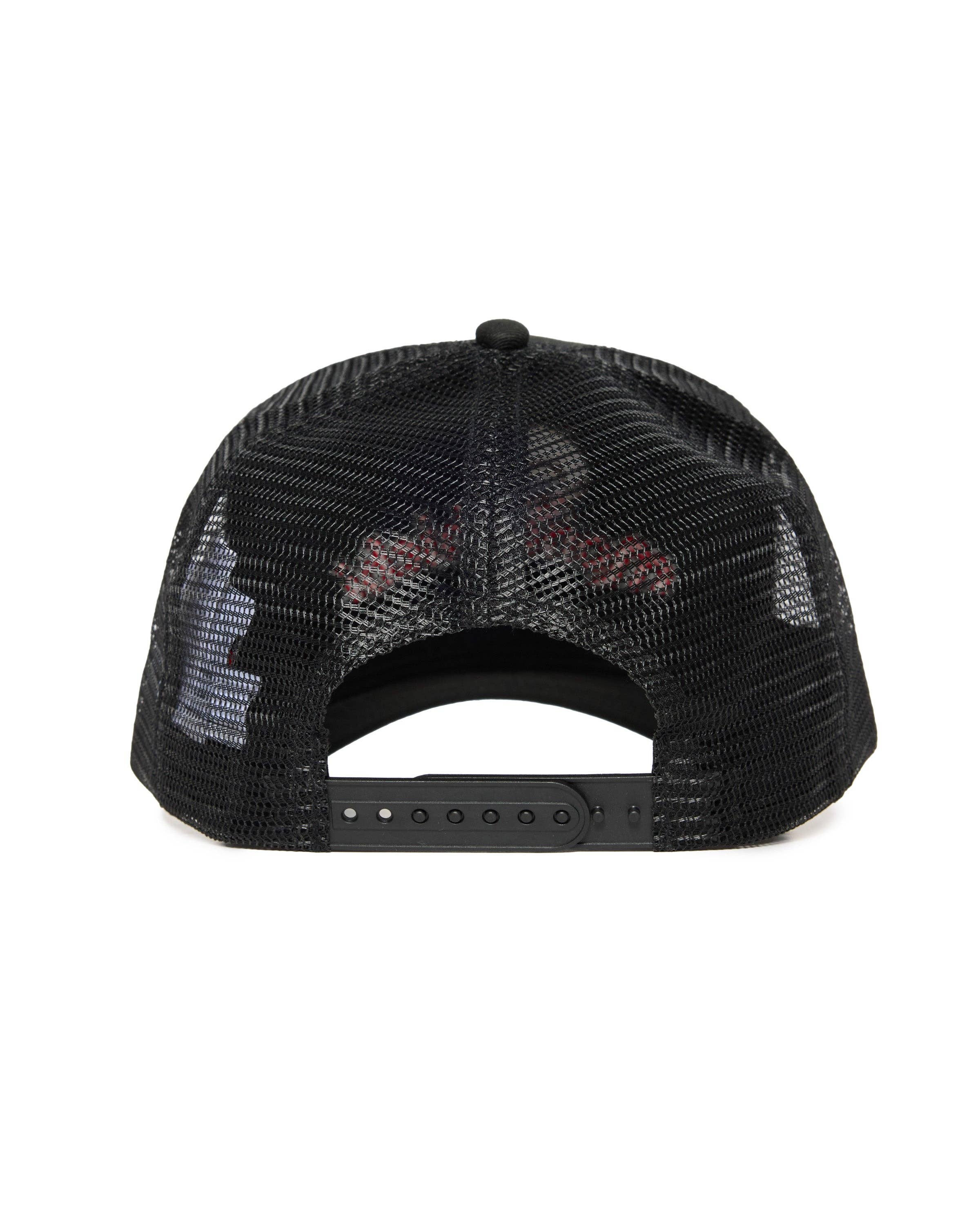 SAMII RYAN - Vente Casquette de camionneur – femme - Casquette Trucker Logo Monchhichi™, Charbon7