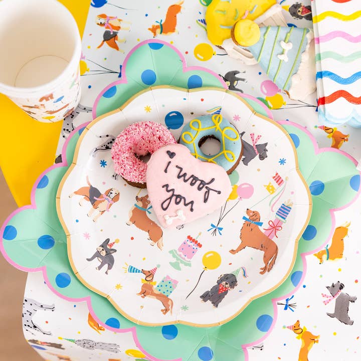 My Mind’s Eye - Wholesale Disposable Plate - PET1142 - Dog Party Plate