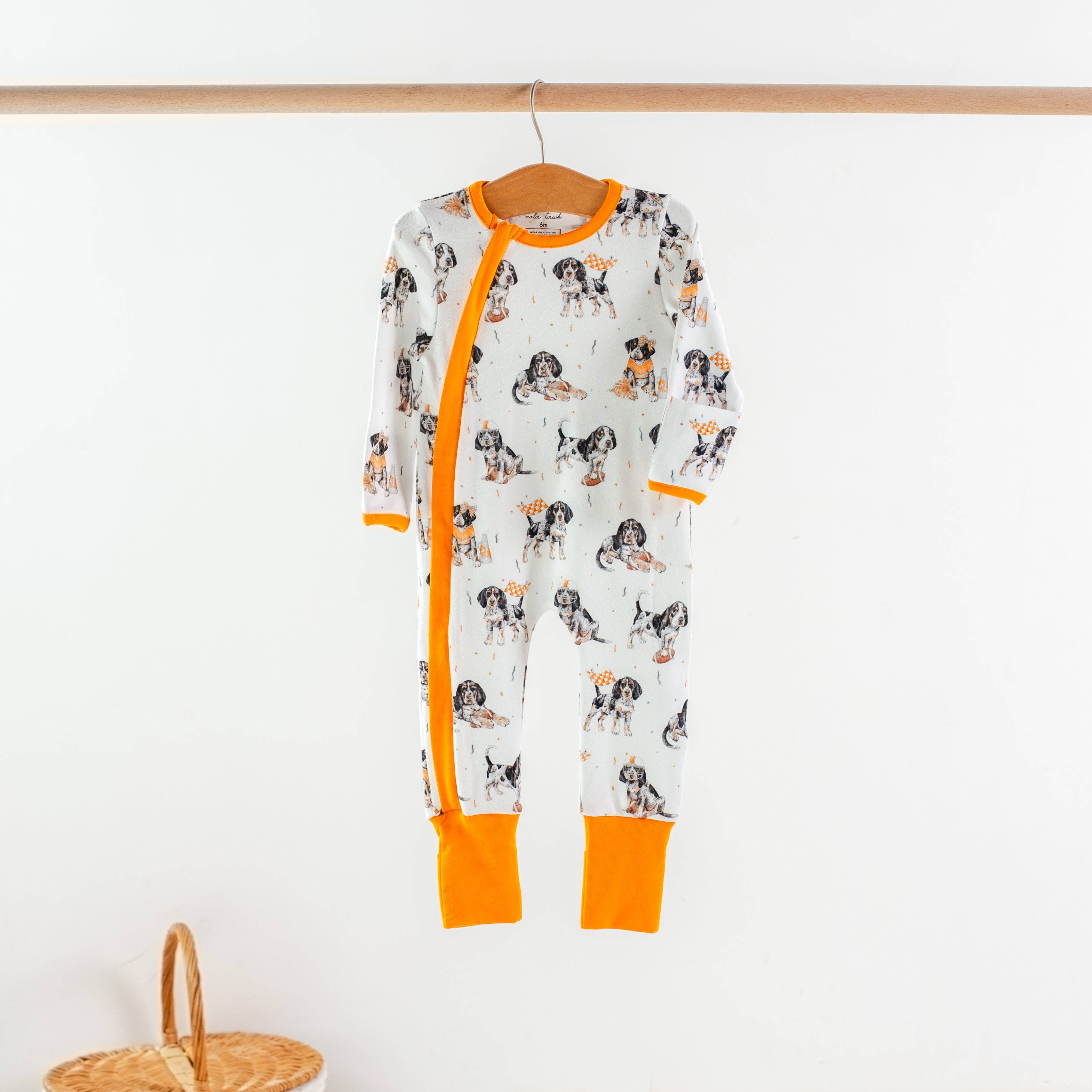 Nola Tawk - Vente Haut et bas de pyjama – enfant - Ensemble de pyjama MVP en coton biologique de Tennessee1