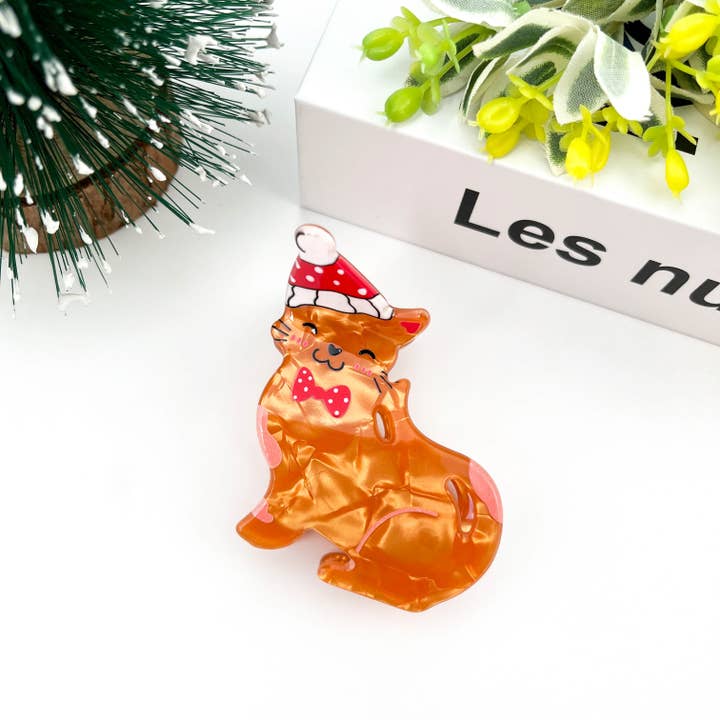 TheDivaSoap - Wholesale Haarclip - Dames - Klauwclip voor kerstdieren, haarclip voor honden