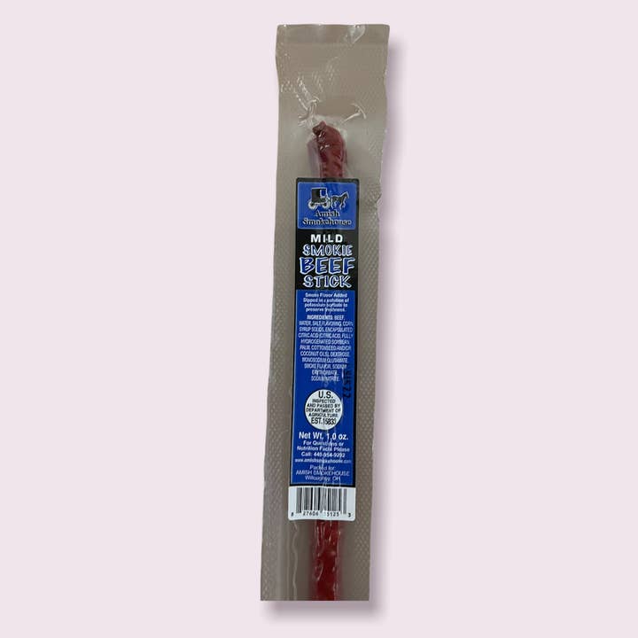 Amish Smokehouse - Wholesale Jerky - Mild Beef Sticks 21 Ct. Individually Wrapped1