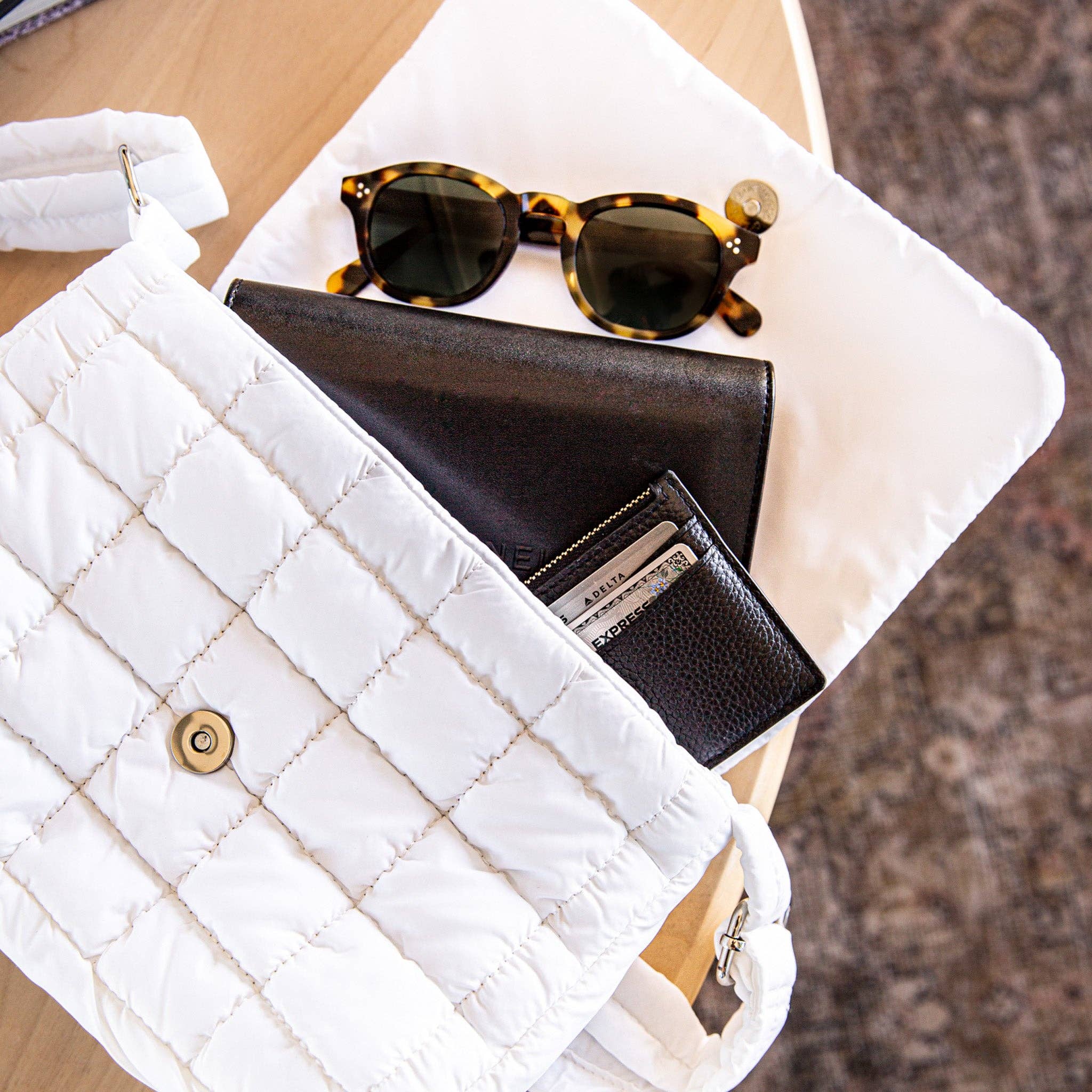 YOUZEY - Wholesale Crossbody Bag - Women's - The Halo Crossbody Bag - White3