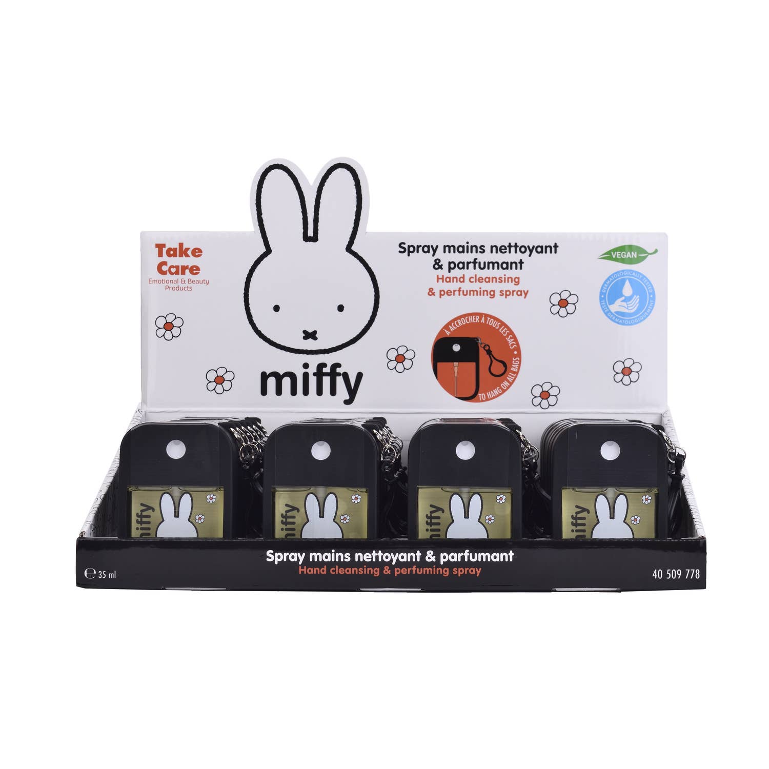 Takecare - Wholesale Hand Sanitizer - Lemon Cleaning Hand Spray and Miffy Silicone Case - 35ml1