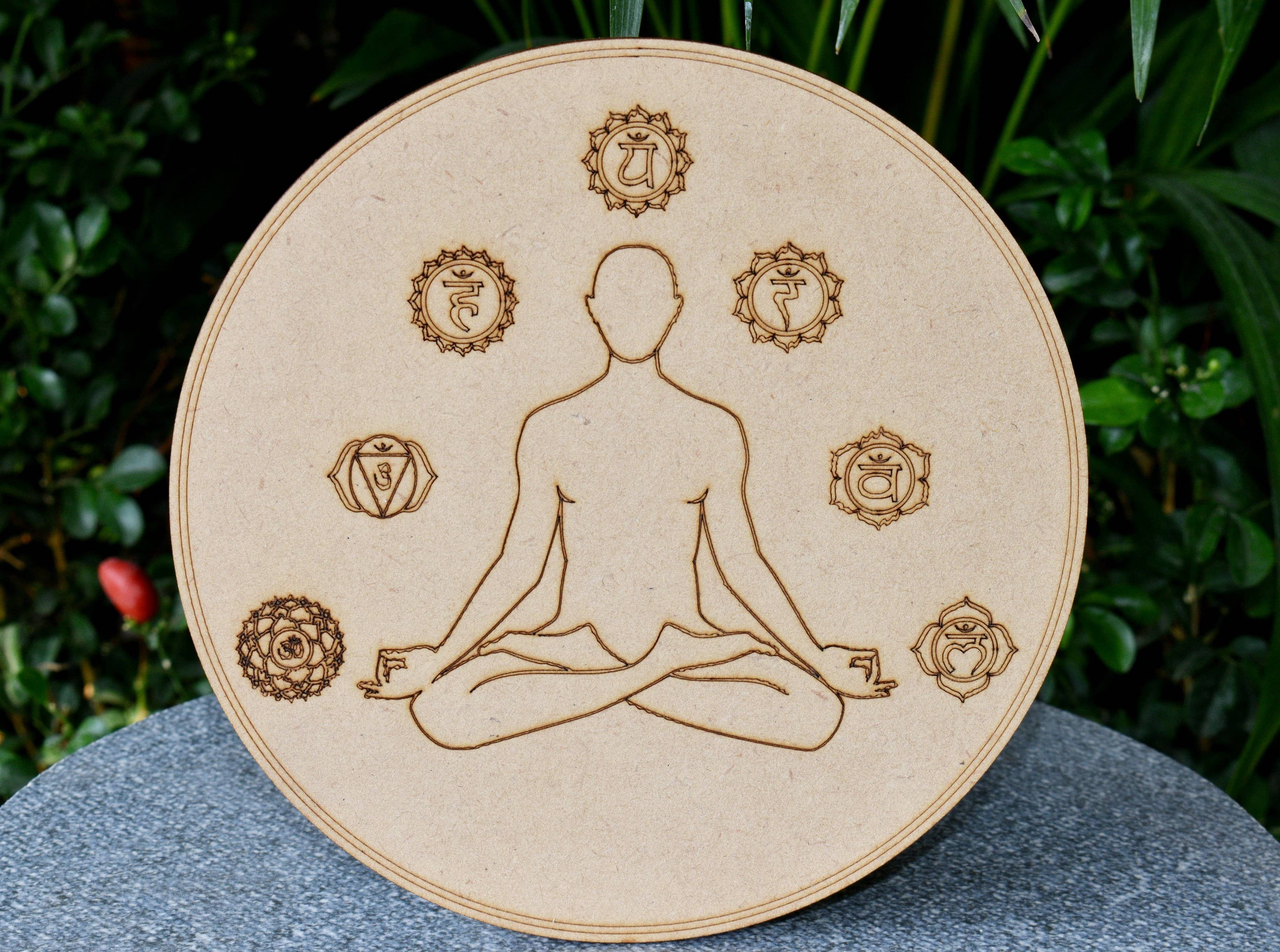 Soothing Crystals - Wholesale Meditation Supplies - 6" Dowsing Pendulum Board | Dowsing Board | Grid Board10