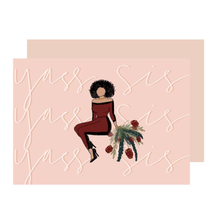 Asia Doll hälsningskort för wholesale av Aims Moon Paperie