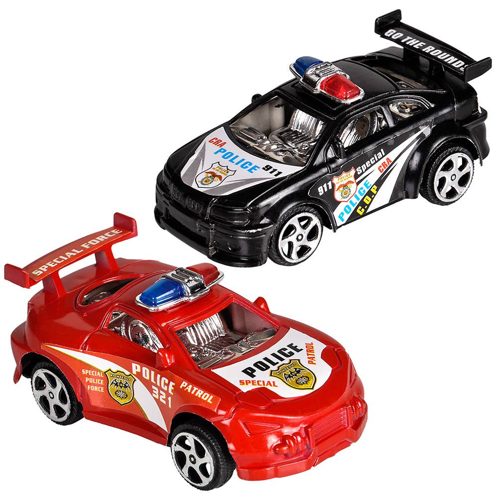 La Luna Bella - Toys - Vendita all'ingrosso Macchinetta/camioncino giocattolo - Bambini  - Giocattoli per auto POLICE CAR LLB da 3"2