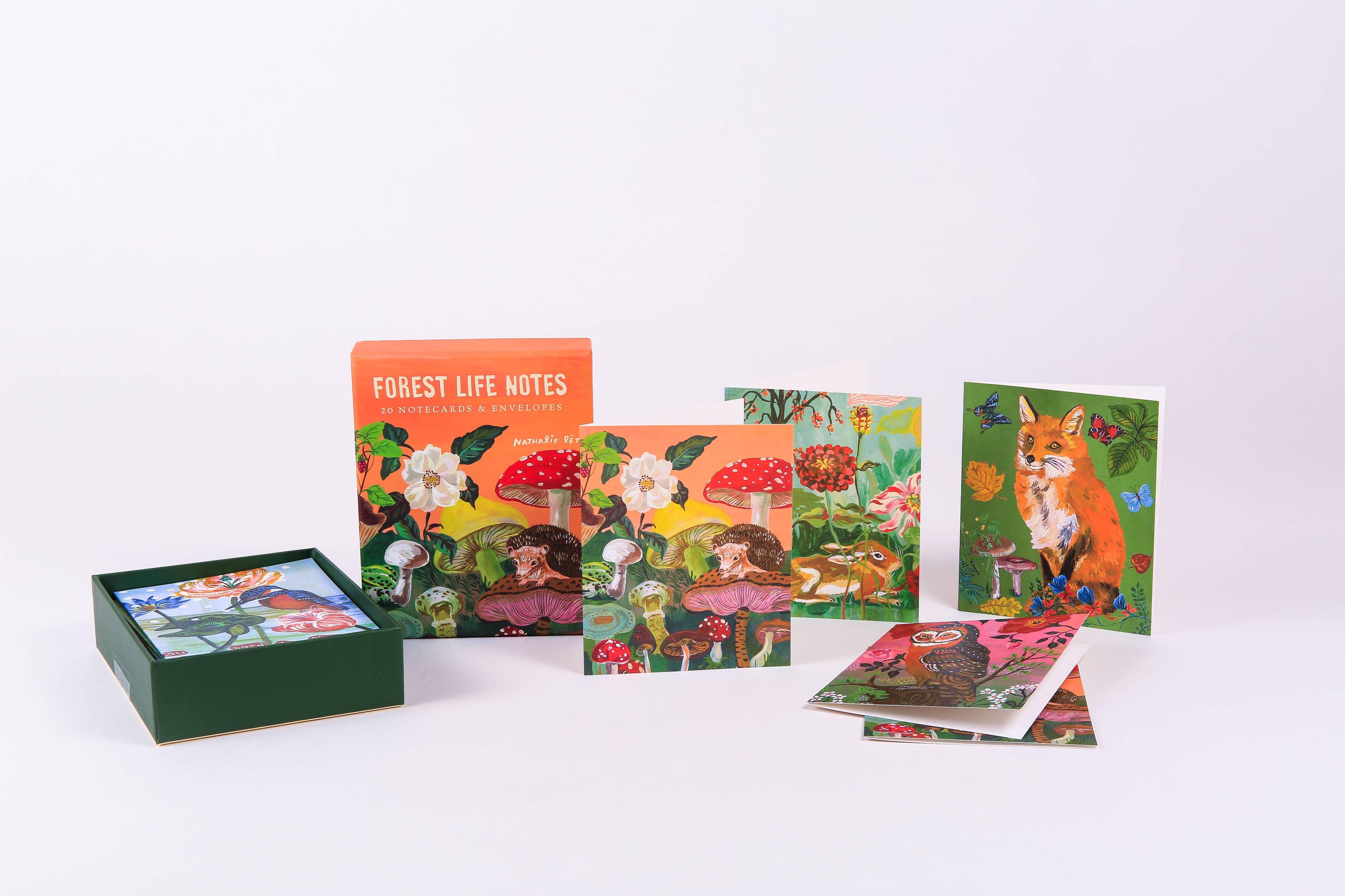 Chronicle Books - Wholesale Stationery/Notecard Set - Forest Life Notes4