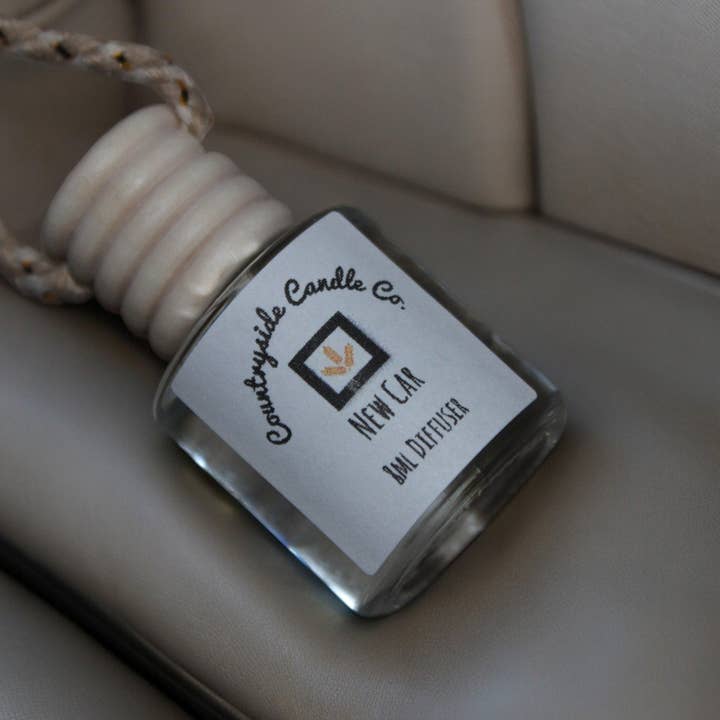 8ml New Car Car diffuser for wholesale by Countryside Candle Co