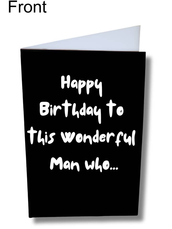 Schwuler Humor Karte für den Großhandel von GrouchCards