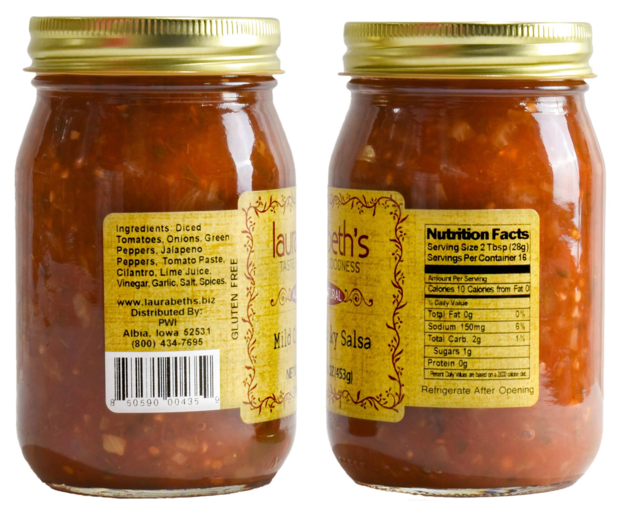 IOWA SMOKEHOUSE - Vente Salsa - Chunky Mild (12/caisse)1