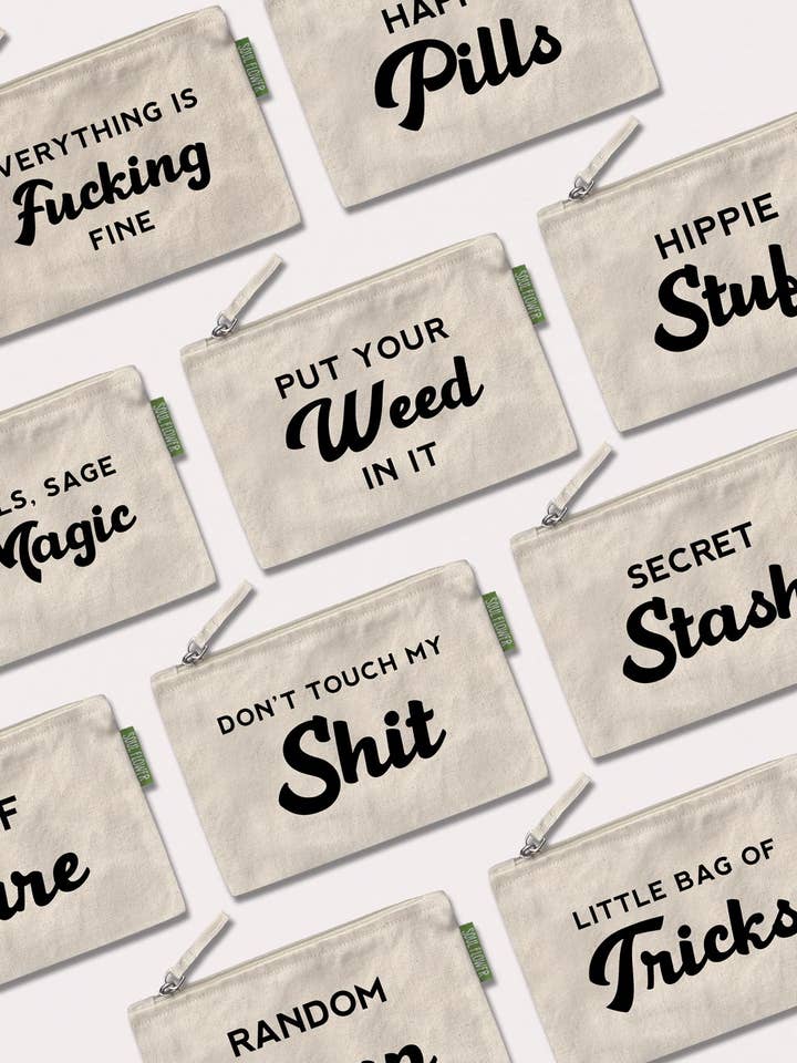 Sassy Large Pouch Pack - 10 Pouches for wholesale by Soul Flower