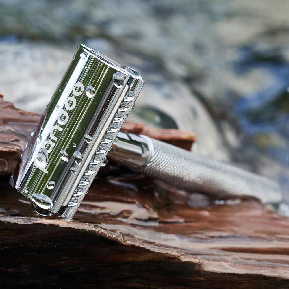 Pandoo – wholesale Razor – Metal safety razor | incl. 10 blades and holder7