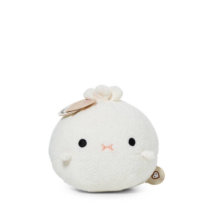 Noodoll - Wholesale Stuffed/Plush Toy - Kids & Baby - Mini Sitting Plush Toy - Ricebao - White Bao Bun