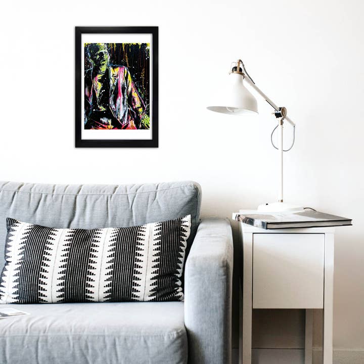 Point Blank Art & Design - Vente Affiche d'art - Impression sur le monstre de Frankenstein 30,5 x 45,7 cm3