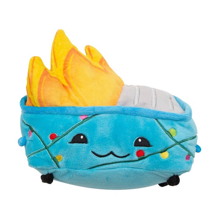 Pet Palette Distribution - Wholesale Pet Plush Toy - Dog - SnugArooz Christmas Dumpster Fire Plush Dog Toy0