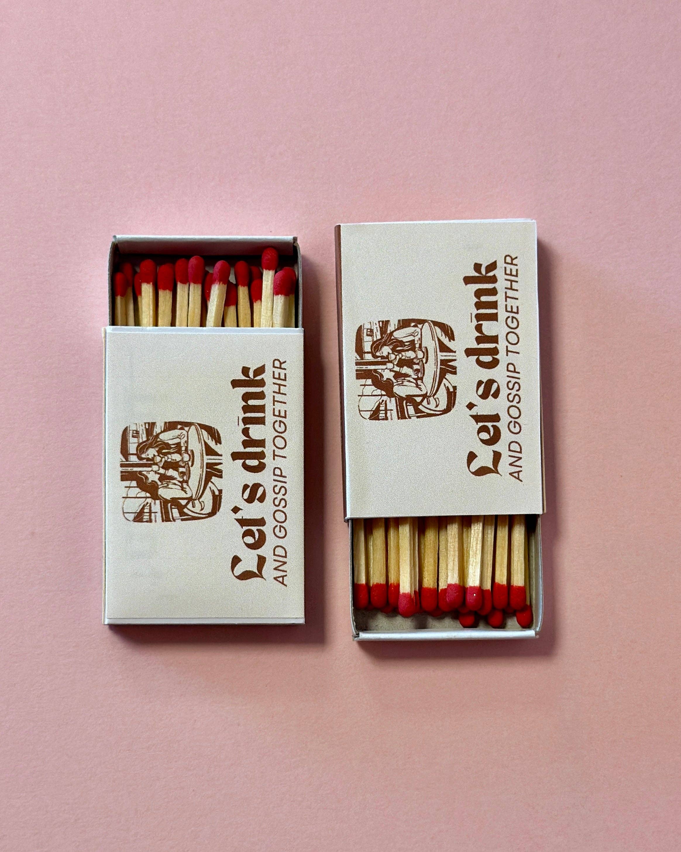 Meet me at the corner – Großhandel Streichhölzer – Matches Gossip Together - Streichholzschachtel2