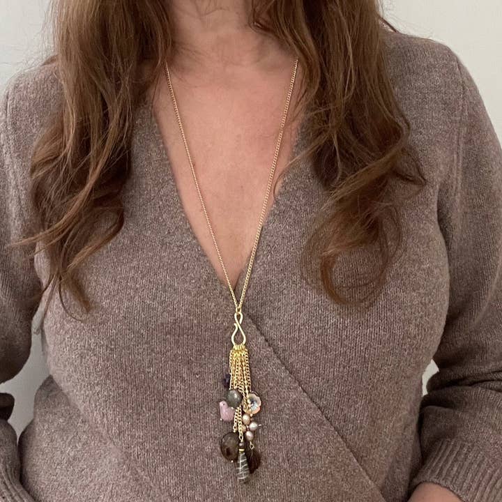 Sandrine France Studio - Wholesale Pendant/Charm Necklace - Bora Necklace1