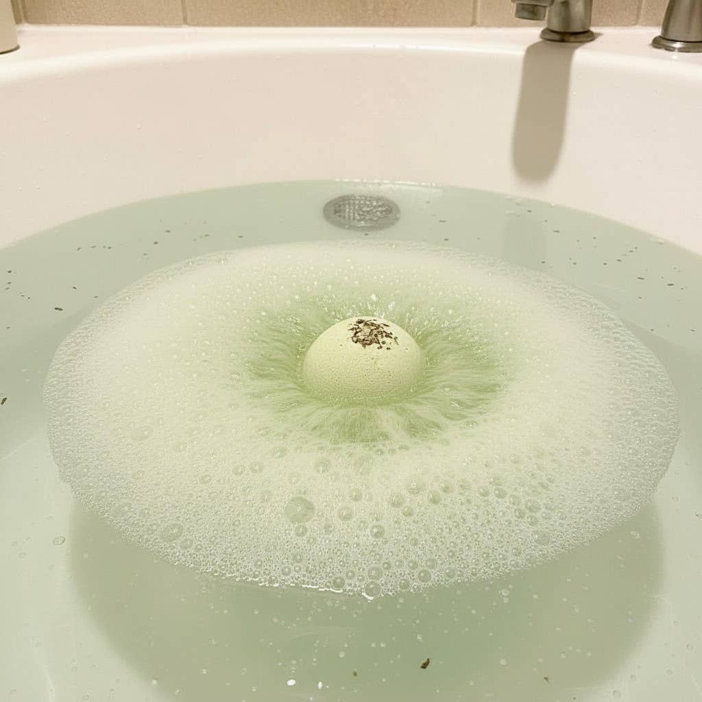 Pure Drop - Wholesale Bath bomb/fizz - Organic Matcha Greentea Large Bath Bomb - 8oz3