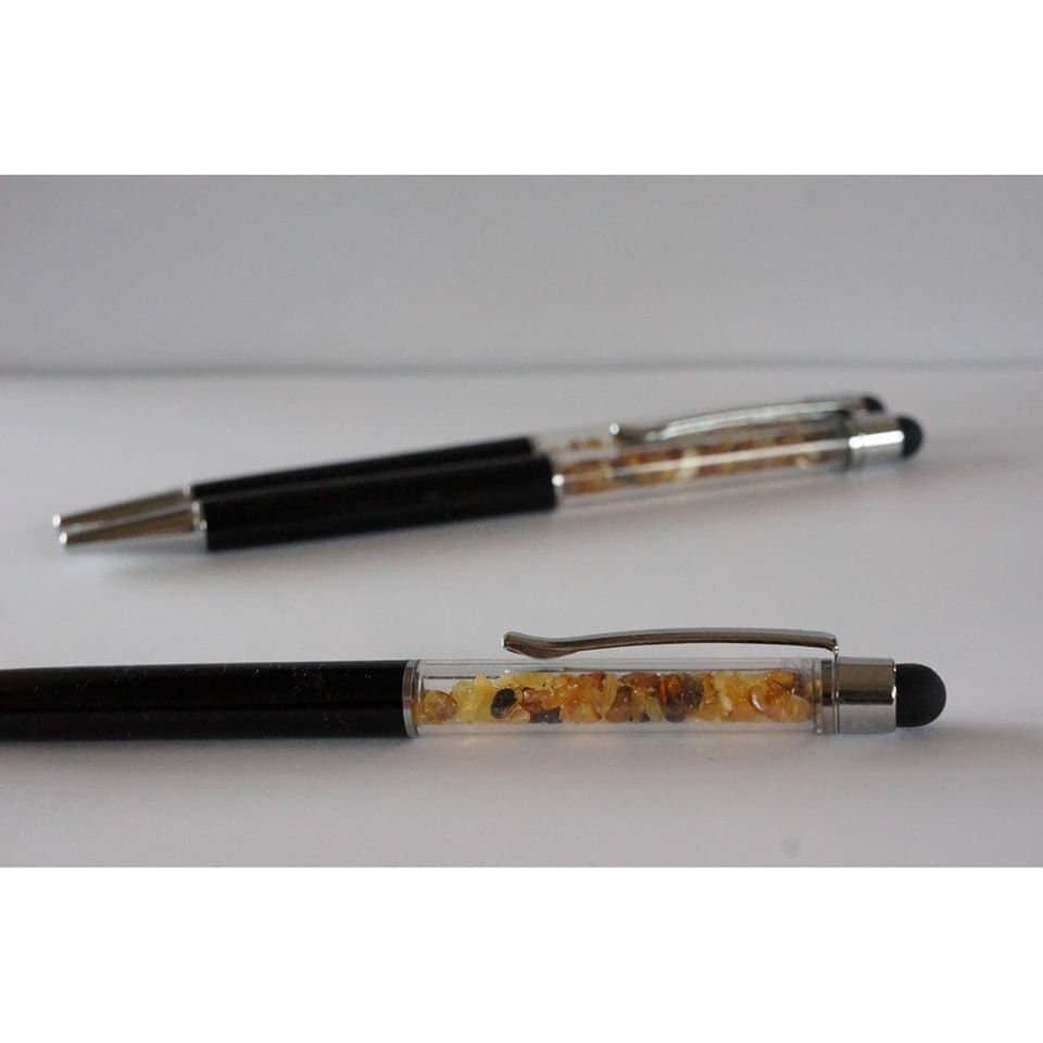 AmberLithuania - Wholesale Pen - Pen with Amber stones Gift for man. Boss day gift.1