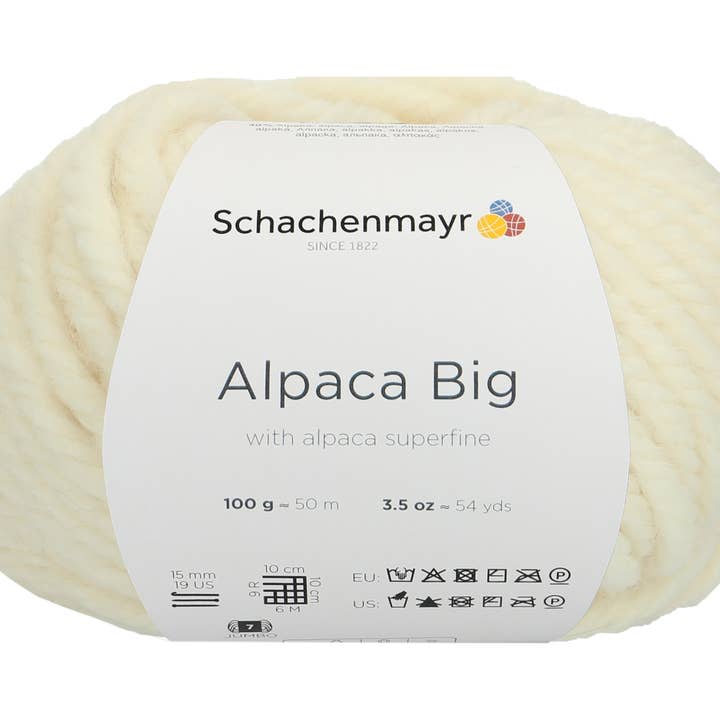 Schachenmayr Alpaca Big 5 x 100 g per la vendita all'ingrosso da parte di MEZ Crafts Germany