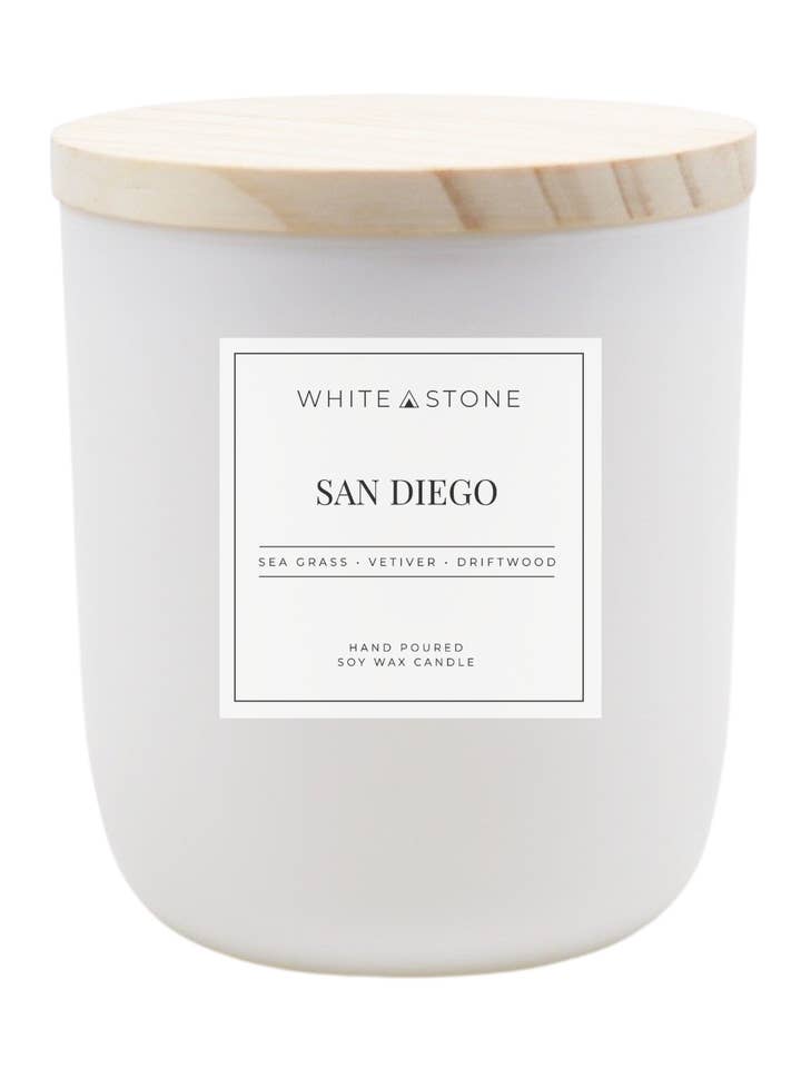 San Diego - Vela en Tarro/Llena para venta al por mayor de White Stone Collection