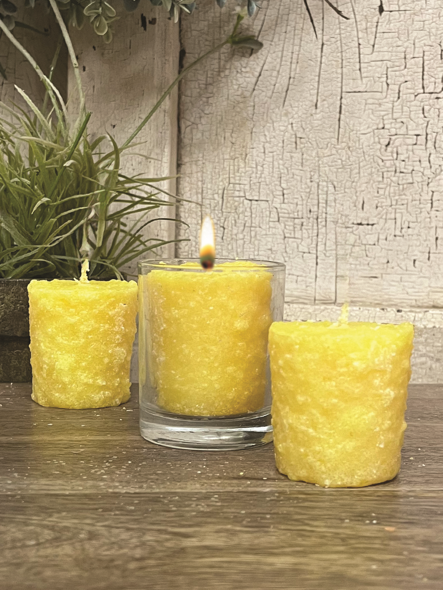 Warm Glow Candle Company - Wholesale Novelty Candle - Lemon Blueberry 3 Pack Votive Wholesale0