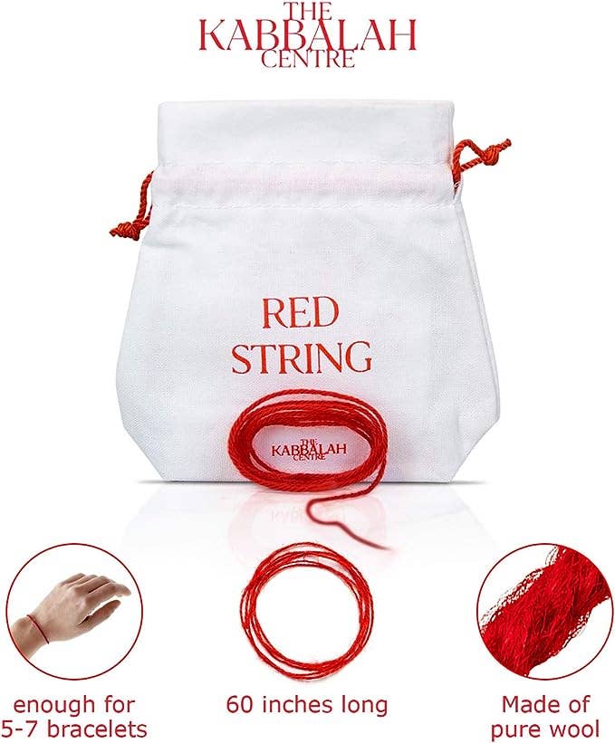 Kabbalah Centre International - Wholesale Woven/Braided Bracelet - Kabbalah Red String – Protection from the Evil Eye (EN)3